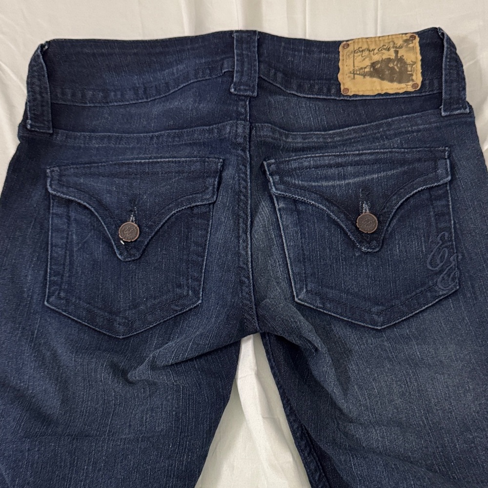 Emerson Edwards Button Pocket cropped denim EUC 27